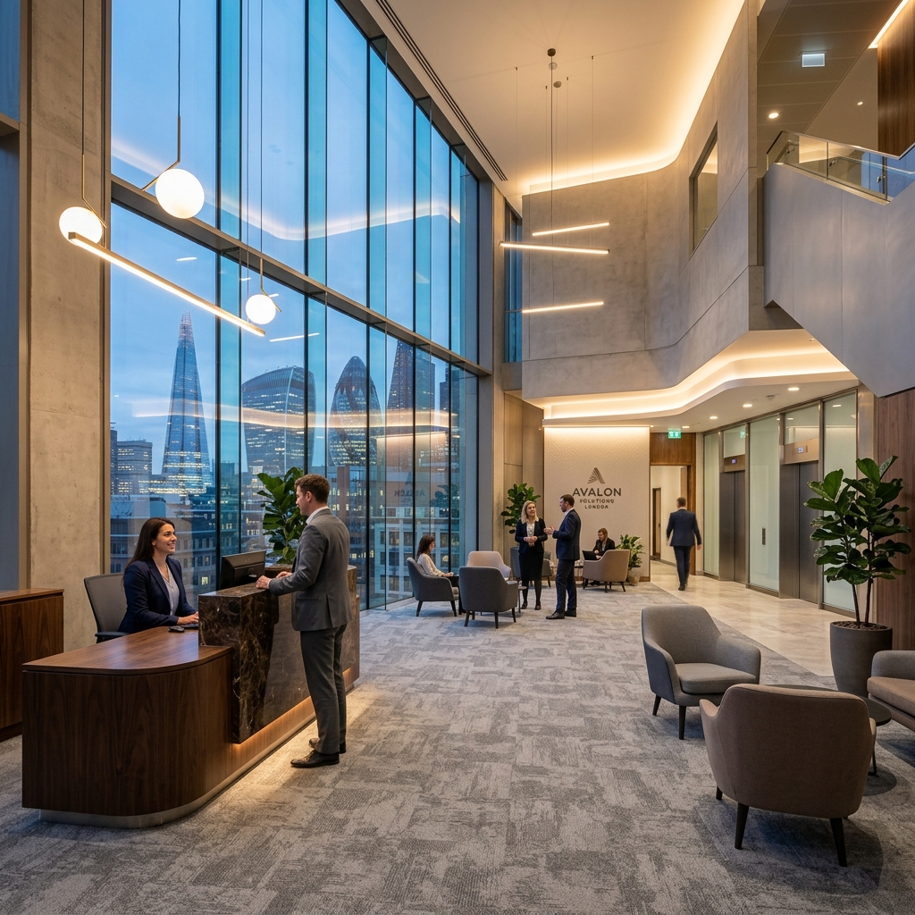 Pristine corporate office space in London
